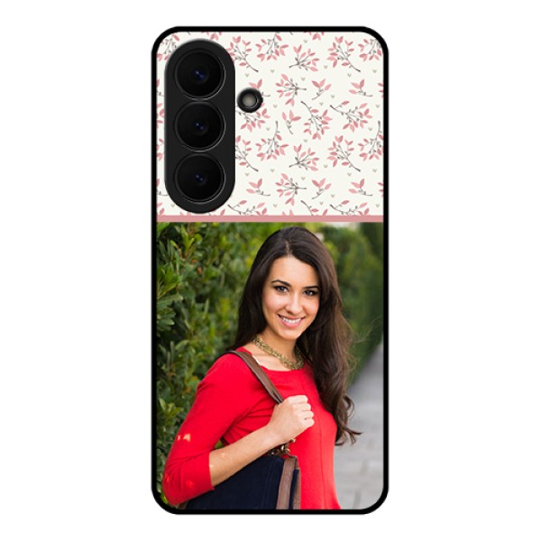 Samsung Galaxy S26 5G Custom Glass Phone Case - Stunning Floral Design Samsung Galaxy S26 5G Custom Glass Phone Case - Stunning Floral Design