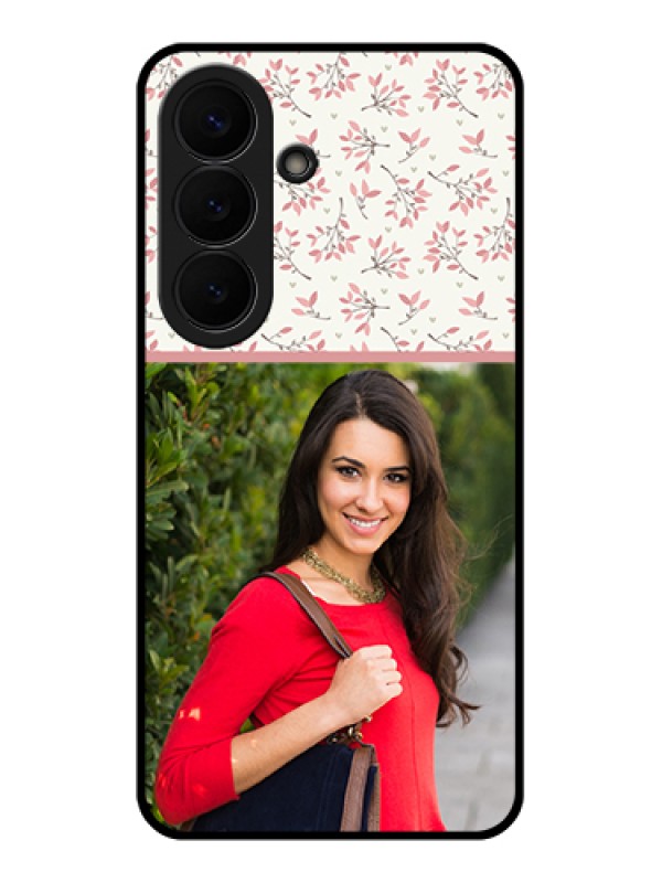 Custom Samsung Galaxy S26 5G Custom Glass Phone Case - Stunning Floral Design