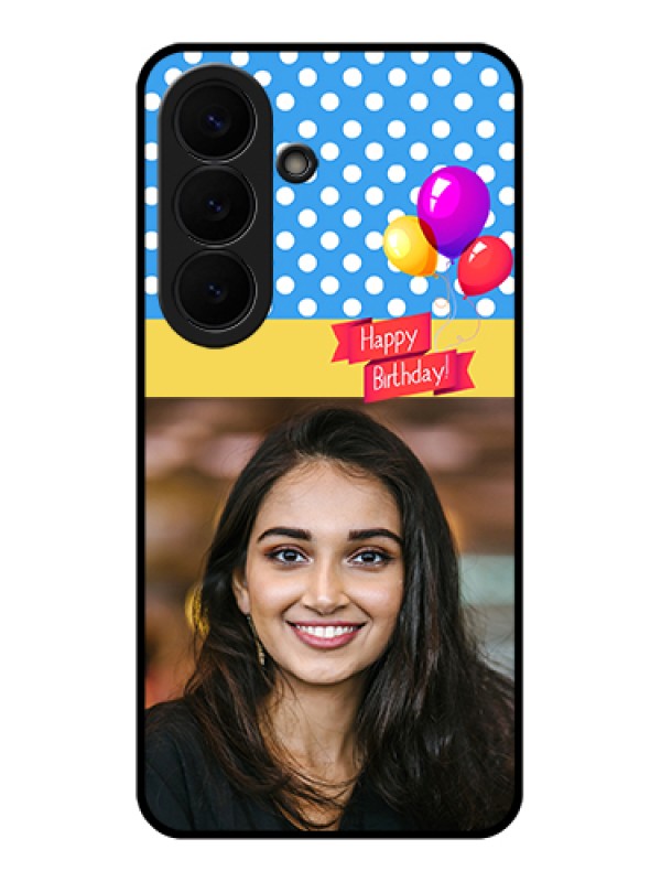 Custom Samsung Galaxy S26 5G Custom Glass Phone Case - Happy Birthday Design