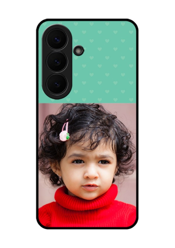 Samsung Galaxy S26 5G Custom Glass Phone Case - Lovers Picture Design