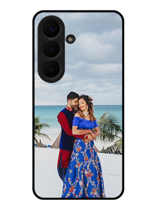 Custom Samsung Galaxy S26 5G Custom Glass Phone Case - Upload Full Picture Design