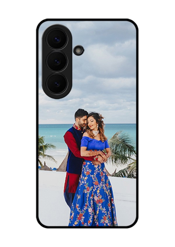 Samsung Galaxy S26 5G Custom Glass Phone Case - Upload Full Picture Design