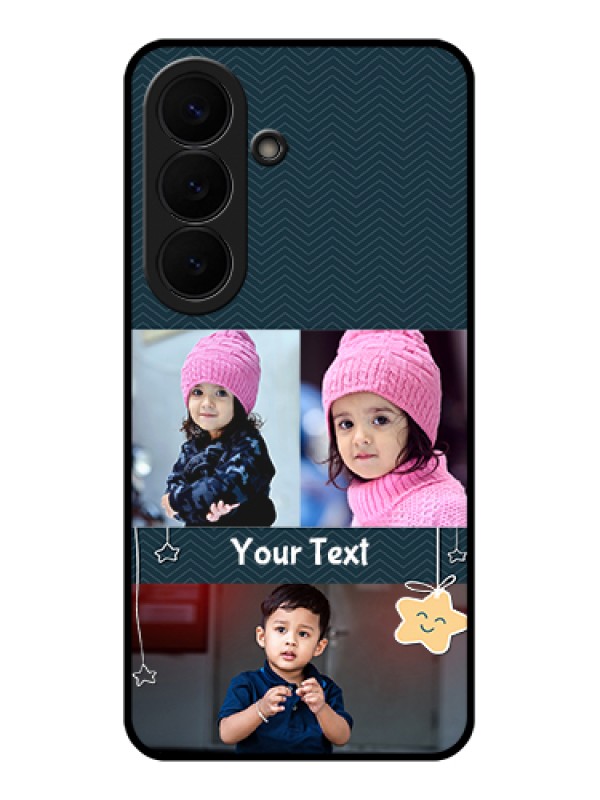 Custom Samsung Galaxy S26 5G Custom Glass Phone Case - Hanging Stars Design