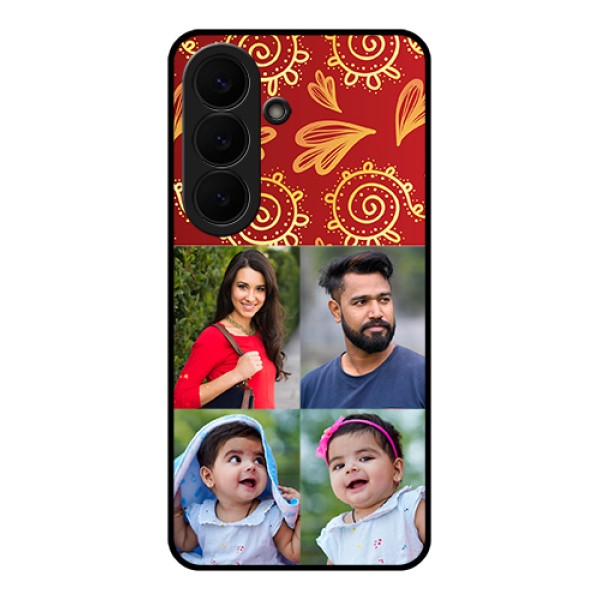 Samsung Galaxy S26 5G Custom Glass Phone Case - 4 Image Traditional Design Samsung Galaxy S26 5G Custom Glass Phone Case - 4 Image Traditional Design