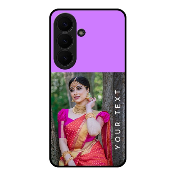 Samsung Galaxy S26 5G Custom Glass Phone Case - Birthday Icons Design Samsung Galaxy S26 5G Custom Glass Phone Case - Birthday Icons Design