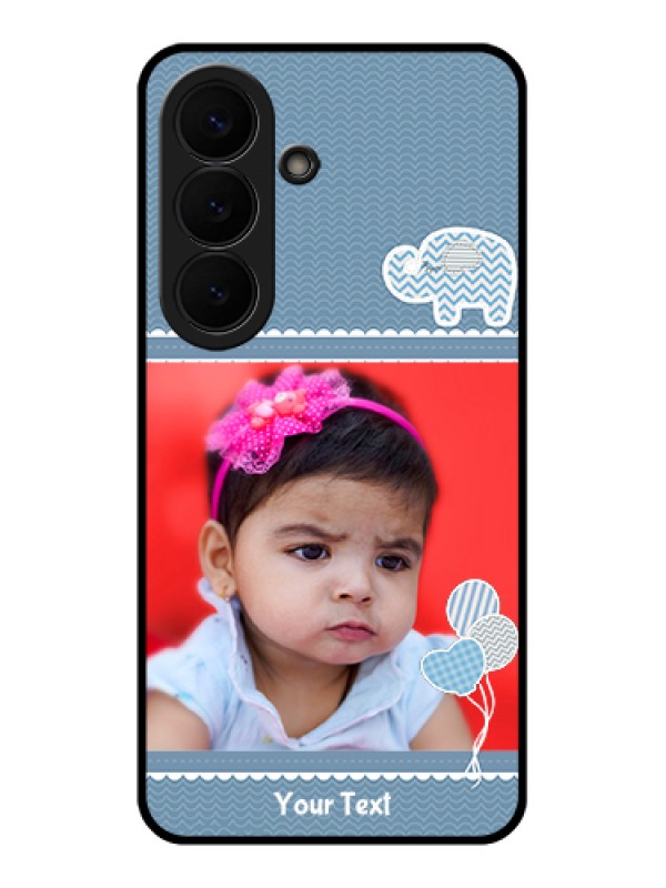 Custom Samsung Galaxy S26 5G Custom Glass Phone Case - With Kids Pattern Design