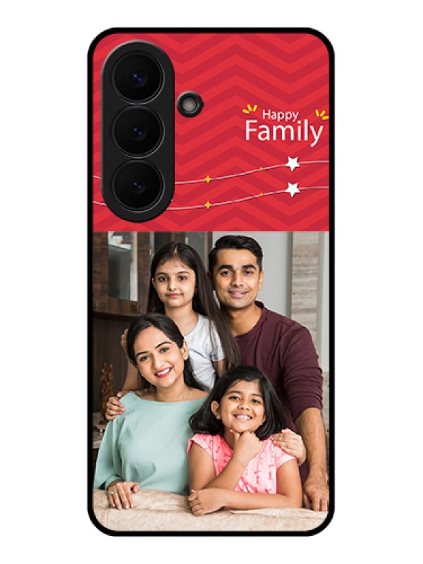 Custom Samsung Galaxy S26 5G Custom Glass Phone Case - Happy Family Design