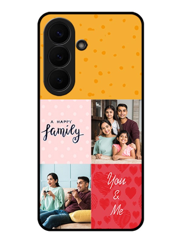 Custom Samsung Galaxy S26 5G Custom Glass Phone Case - Images With Quotes Design
