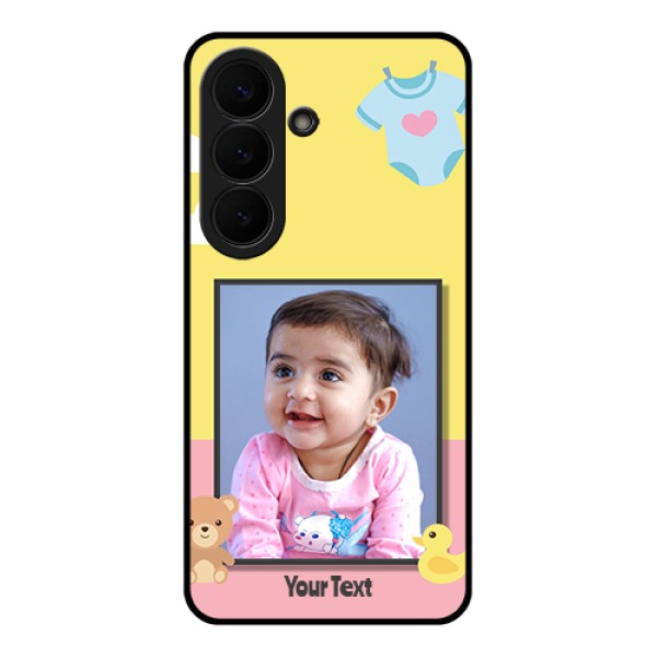 Samsung Galaxy S26 5G Custom Glass Phone Case - Kids 2 Color Design Samsung Galaxy S26 5G Custom Glass Phone Case - Kids 2 Color Design