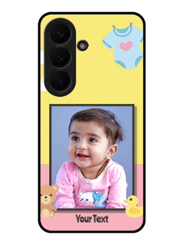 Custom Samsung Galaxy S26 5G Custom Glass Phone Case - Kids 2 Color Design