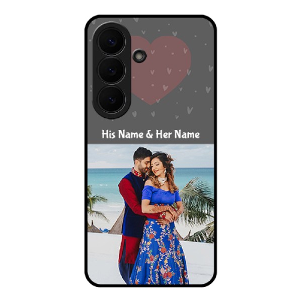 Samsung Galaxy S26 5G Custom Glass Phone Case - Buy Love Design With Photo Online Samsung Galaxy S26 5G Custom Glass Phone Case - Buy Love Design With Photo Online