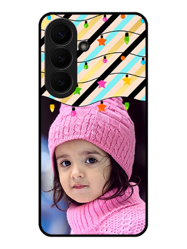 Custom Samsung Galaxy S26 5G Custom Glass Phone Case - Lights Hanging Design