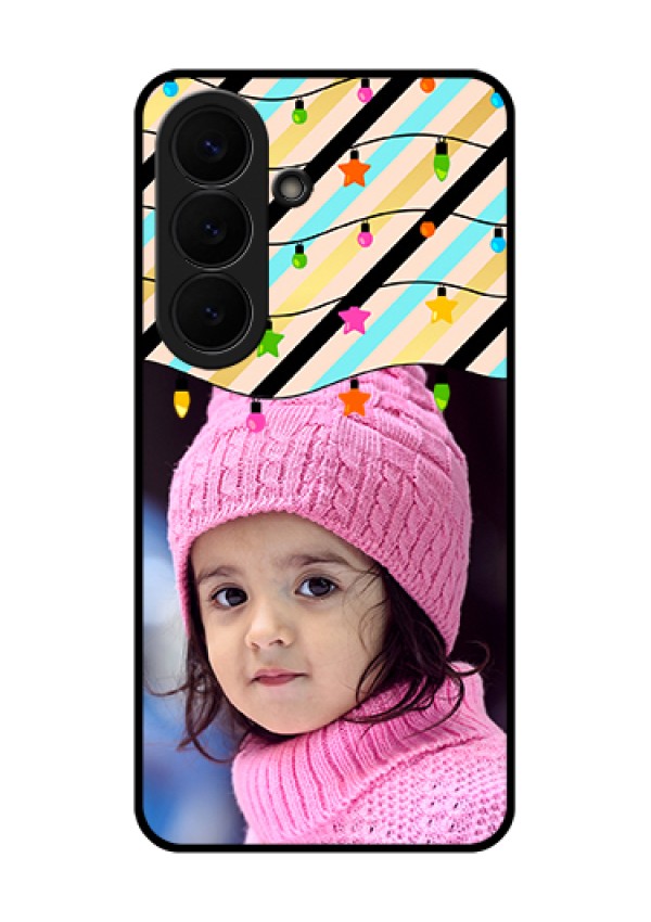 Samsung Galaxy S26 5G Custom Glass Phone Case - Lights Hanging Design