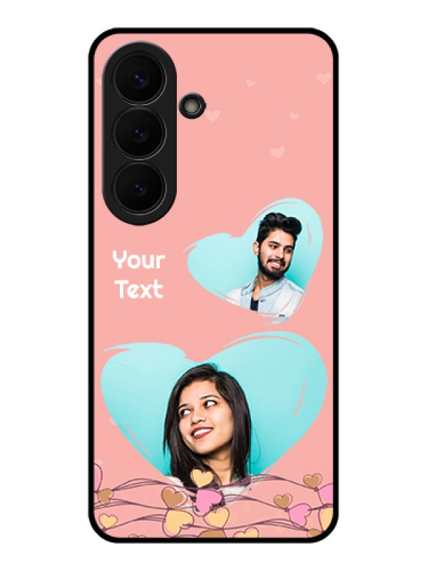 Custom Samsung Galaxy S26 5G Custom Glass Phone Case - Love Doodle Design
