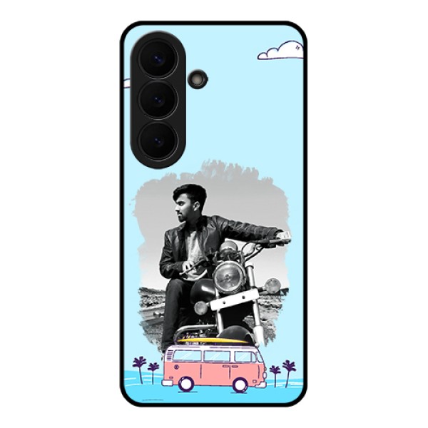Samsung Galaxy S26 5G Custom Glass Phone Case - Travel & Adventure Design Samsung Galaxy S26 5G Custom Glass Phone Case - Travel & Adventure Design