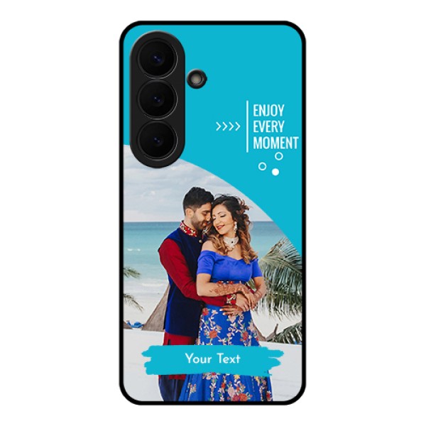 Samsung Galaxy S26 5G Custom Glass Phone Case - Happy Moment Design
