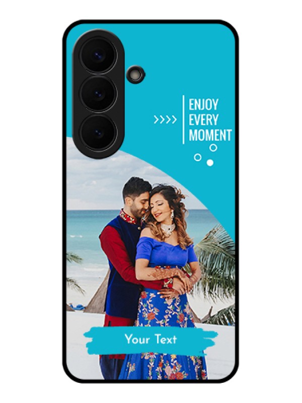 Custom Samsung Galaxy S26 5G Custom Glass Phone Case - Happy Moment Design