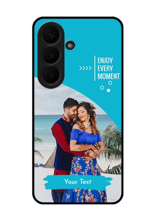 Samsung Galaxy S26 5G Custom Glass Phone Case - Happy Moment Design