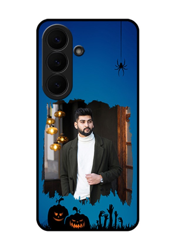 Samsung Galaxy S26 5G Custom Glass Phone Case - With Pro Halloween Design