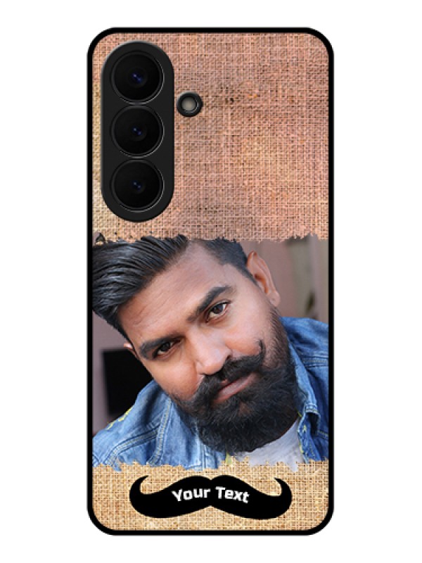 Custom Samsung Galaxy S26 5G Custom Glass Phone Case - With Texture Design