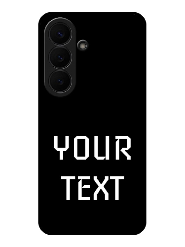 Custom Samsung Galaxy S26 5G Custom Glass Phone Case - Your Name Design