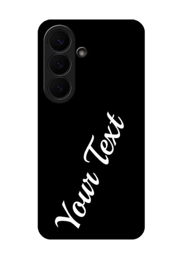 Samsung Galaxy S26 5G Custom Glass Phone Case - With Your Name Design