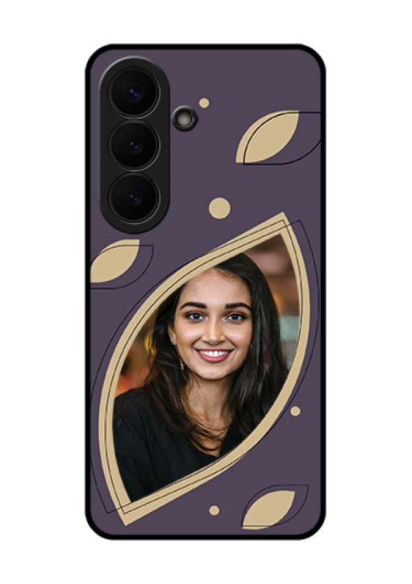 Samsung Galaxy S26 5G Custom Glass Phone Case - Falling Leaf Design