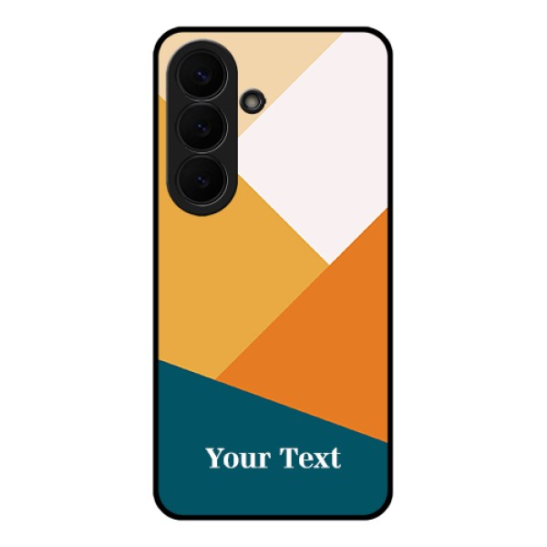 Samsung Galaxy S26 5G Custom Glass Phone Case - Stacked Multi - Colour Design Samsung Galaxy S26 5G Custom Glass Phone Case - Stacked Multi - Colour Design