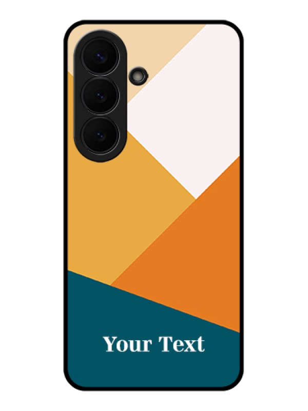 Custom Samsung Galaxy S26 5G Custom Glass Phone Case - Stacked Multi - Colour Design