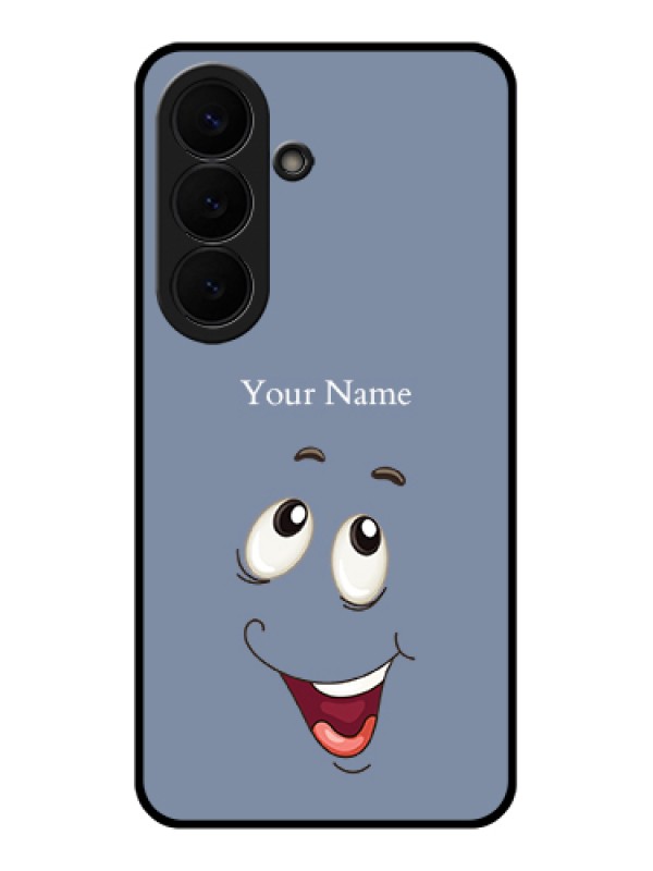 Custom Samsung Galaxy S26 5G Custom Glass Phone Case - Laughing Cartoon Face Design
