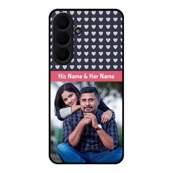 Samsung Galaxy S26 Plus 5G Custom Glass Phone Case - Love Symbols Design