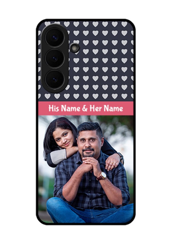 Samsung Galaxy S26 Plus 5G Custom Glass Phone Case - Love Symbols Design