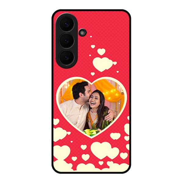 Samsung Galaxy S26 Plus 5G Custom Glass Phone Case - Love Symbols Phone Cover Design Samsung Galaxy S26 Plus 5G Custom Glass Phone Case - Love Symbols Phone Cover Design