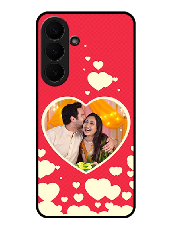 Custom Samsung Galaxy S26 Plus 5G Custom Glass Phone Case - Love Symbols Phone Cover Design