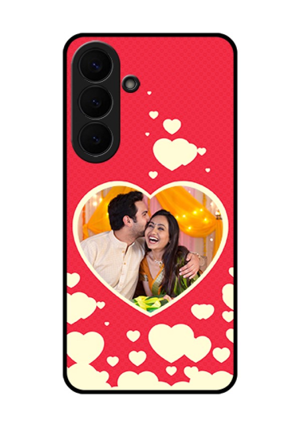 Samsung Galaxy S26 Plus 5G Custom Glass Phone Case - Love Symbols Phone Cover Design