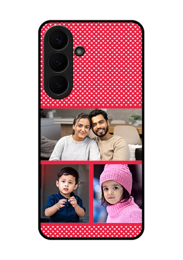 Samsung Galaxy S26 Plus 5G Custom Glass Phone Case - Bulk Photo Upload Design