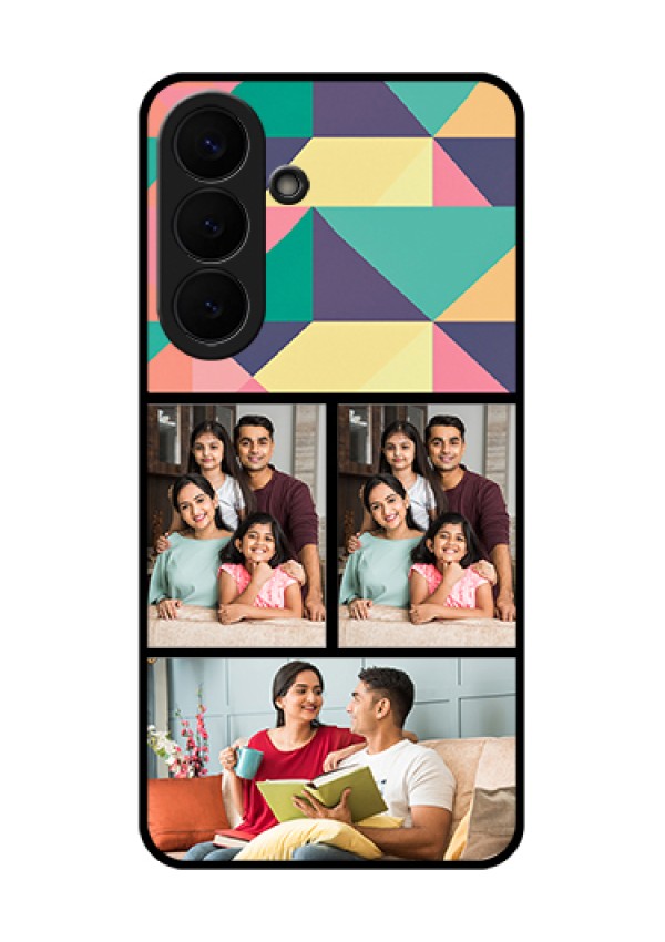 Samsung Galaxy S26 Plus 5G Custom Glass Phone Case - Bulk Pic Upload Design