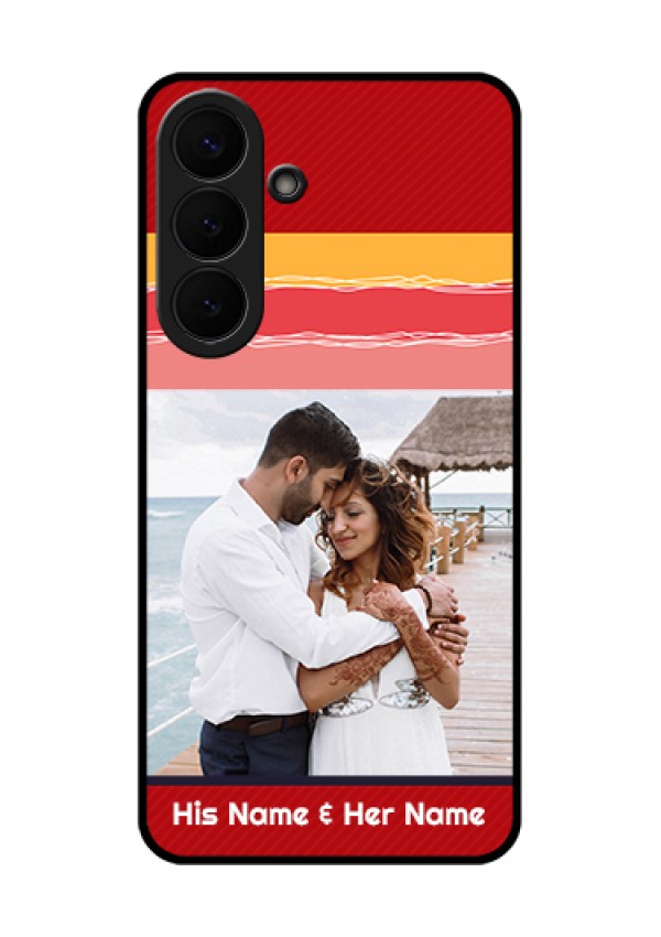 Samsung Galaxy S26 Plus 5G Custom Glass Phone Case - Colorful Case Design