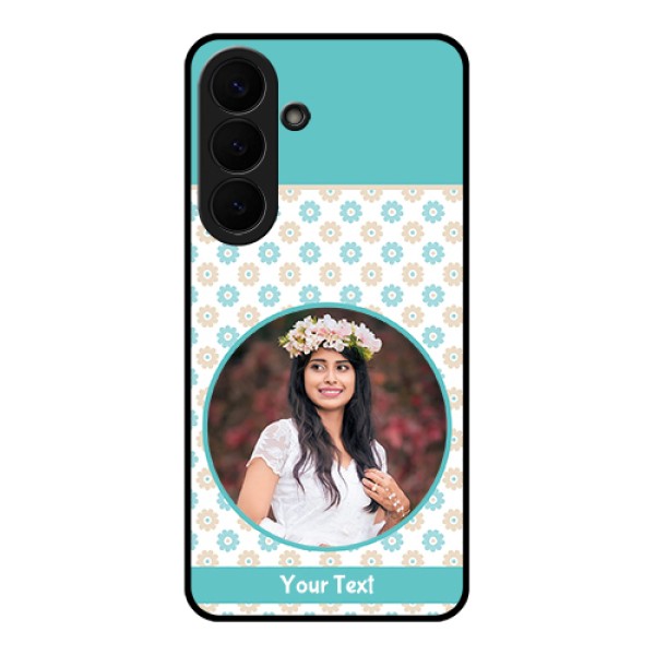 Samsung Galaxy S26 Plus 5G Custom Glass Phone Case - Beautiful Flowers Design Samsung Galaxy S26 Plus 5G Custom Glass Phone Case - Beautiful Flowers Design