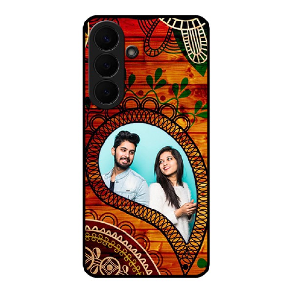 Samsung Galaxy S26 Plus 5G Custom Glass Phone Case - Abstract Colorful Design