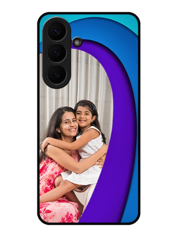 Custom Samsung Galaxy S26 Plus 5G Custom Glass Phone Case - Simple Pattern Design