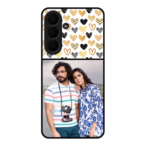 Samsung Galaxy S26 Plus 5G Custom Glass Phone Case - Love Symbol Design