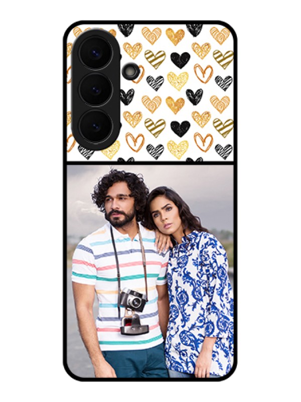Custom Samsung Galaxy S26 Plus 5G Custom Glass Phone Case - Love Symbol Design