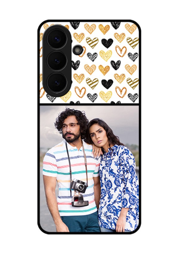 Samsung Galaxy S26 Plus 5G Custom Glass Phone Case - Love Symbol Design