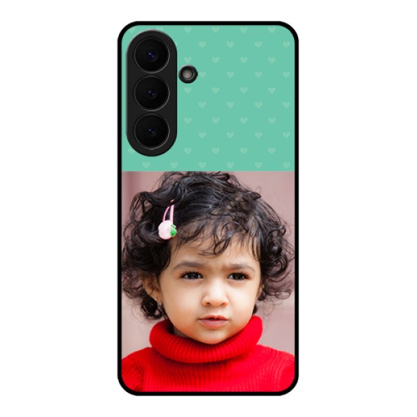 Samsung Galaxy S26 Plus 5G Custom Glass Phone Case - Lovers Picture Design Samsung Galaxy S26 Plus 5G Custom Glass Phone Case - Lovers Picture Design