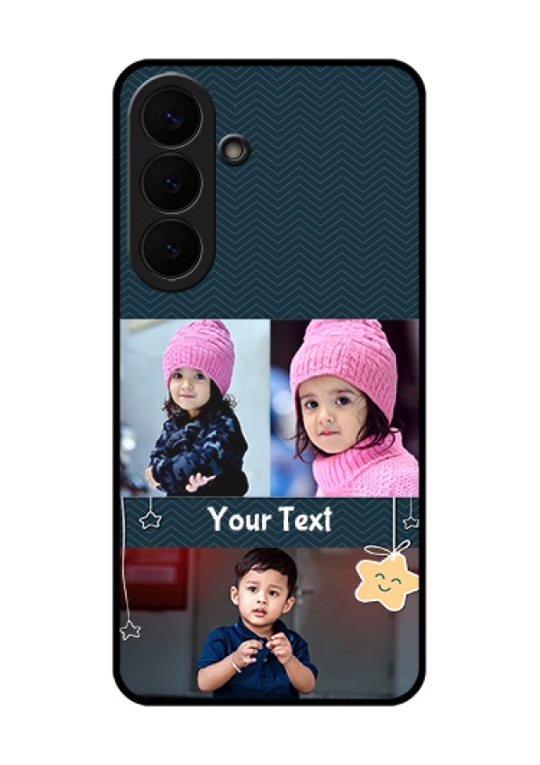 Samsung Galaxy S26 Plus 5G Custom Glass Phone Case - Hanging Stars Design