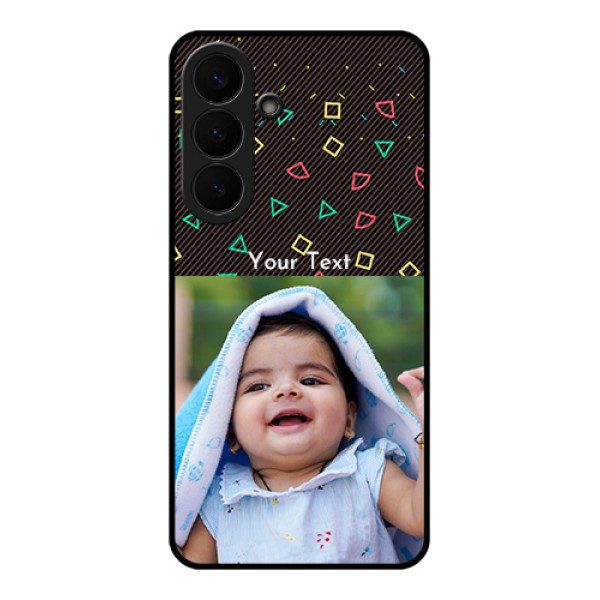 Samsung Galaxy S26 Plus 5G Custom Glass Phone Case - With Confetti Birthday Design Samsung Galaxy S26 Plus 5G Custom Glass Phone Case - With Confetti Birthday Design
