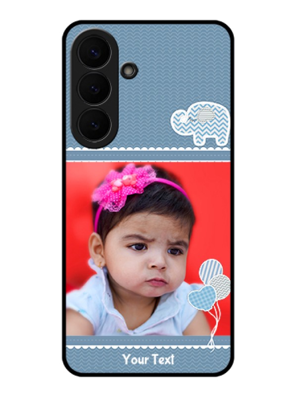 Custom Samsung Galaxy S26 Plus 5G Custom Glass Phone Case - With Kids Pattern Design