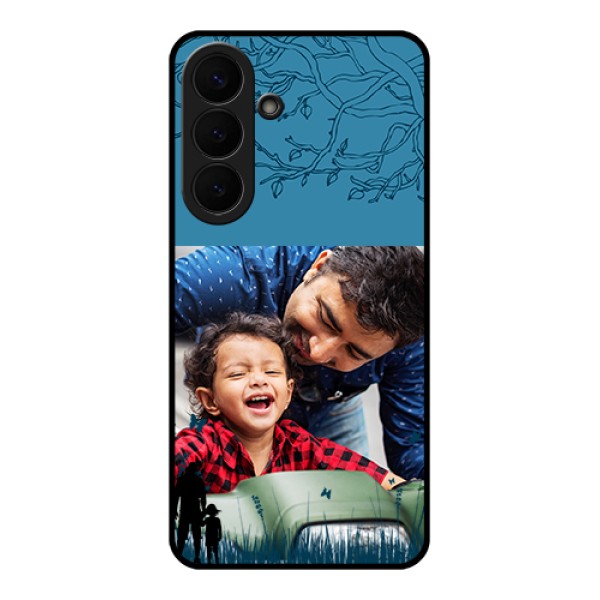 Samsung Galaxy S26 Plus 5G Custom Glass Phone Case - Best Dad Design