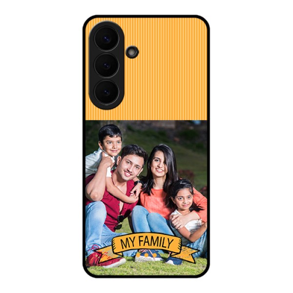 Samsung Galaxy S26 Plus 5G Custom Glass Phone Case - My Family Design